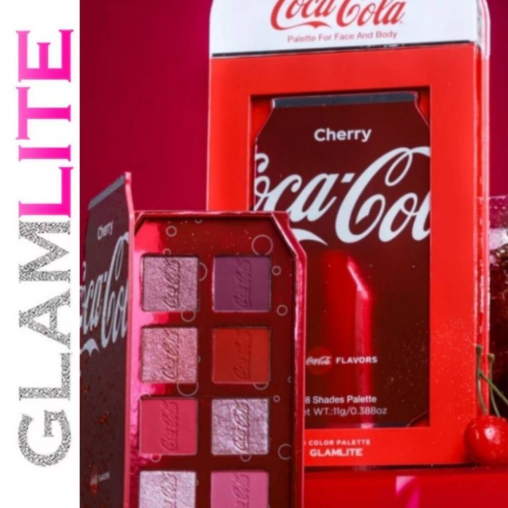 Glamlite X Coca Cola Cherry Palette